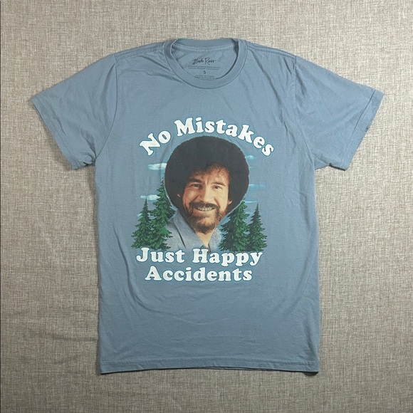 Bob Ross Other - Bob Ross Graphic Tee